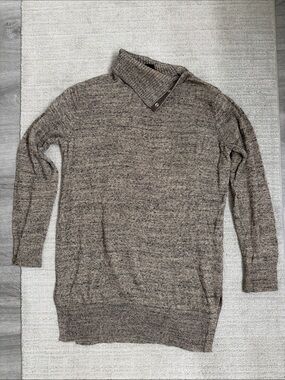 Women’s Brown Shawl Collar Sweater